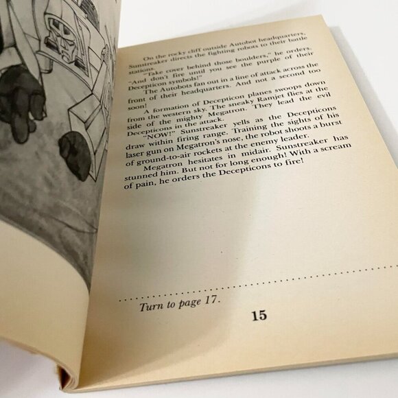The Transformers Deception Poison by Judith Bauer Stamper Book Flaws - Picture 16 of 16